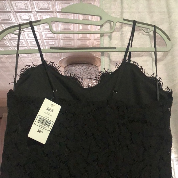 Black Lace Strap Dress - Picture 6 of 8